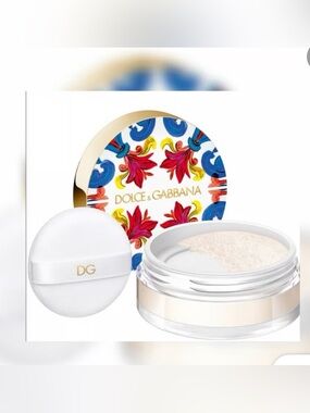 Dolce & Gabbana Solar Glow Translucent Loose Setting Powder in Crystal 1, New